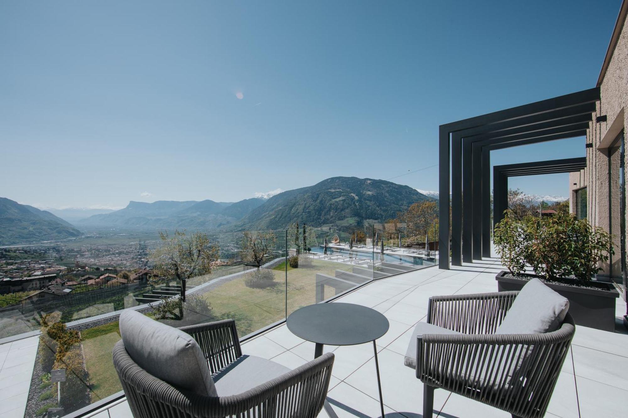 Bed and Breakfast La Vista Panoramic Hideaway (Adults Only) à Tirolo Chambre photo